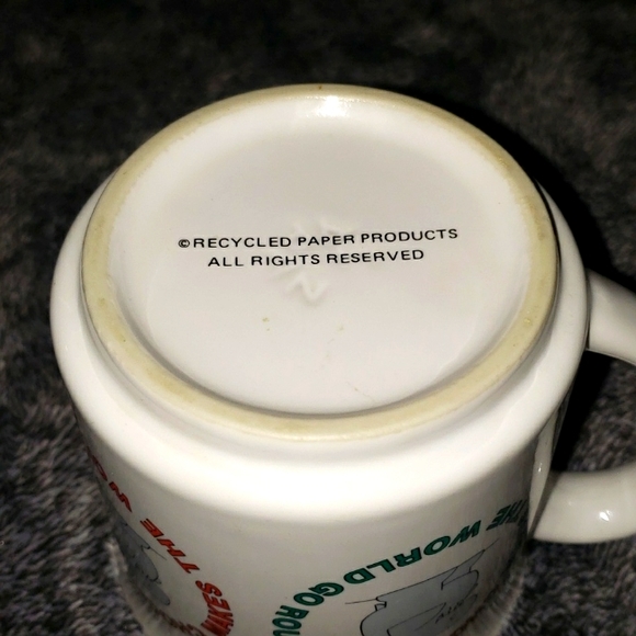 *Vintage* Sandra Boynton "Chocolate Makes The World Go Round" Collectable Mug - Picture 4 of 5